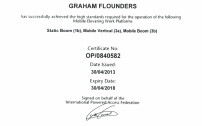 Operator Training Certificate 1